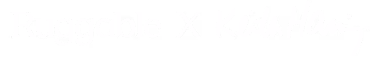 Ruggable X Keith Haring Logo
