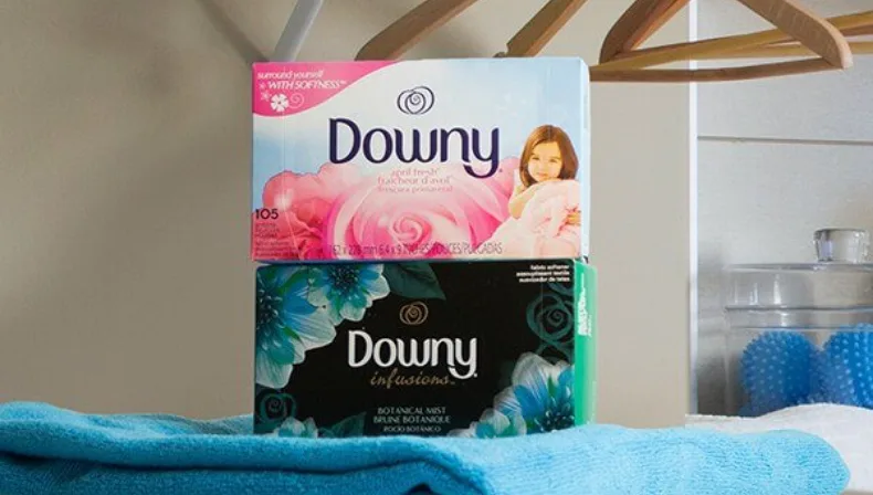 Downy Fabric Softener Dryer Sheets