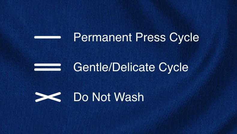 More the bars on laundry tag, more gentle the wash cycle to be - Laundry Care symbols