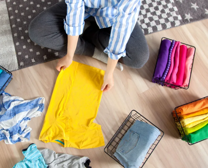 How to store clothes in a smarter way