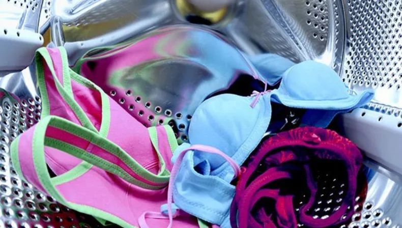 Take care when drying delicate bras in the dryer.