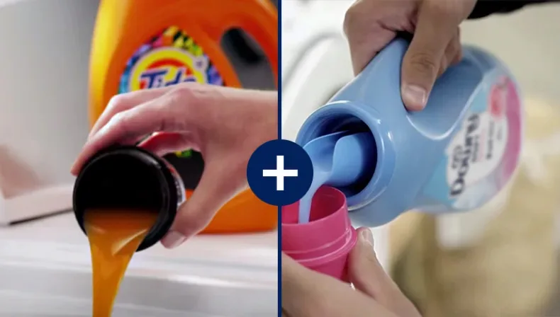 Use Tide detergents and Downy fabric conditioners to keep clothes soft and fresh