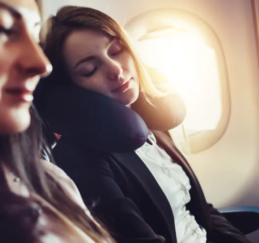 How to sleep on a plane