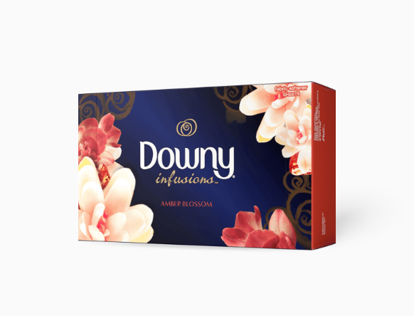 Downy Infusions Amber Blossom Dryer Sheets