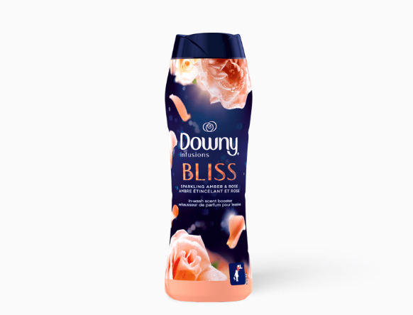 Downy 76332 Fresh Protect 14.8 oz. April Fresh Scent Booster Beads - 4/Case