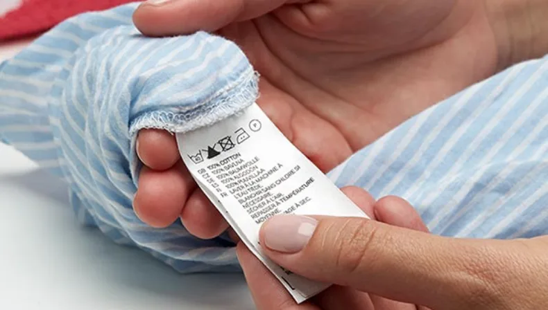 Read the care labels for washing instructions
