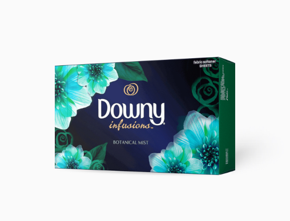Downy InfusionsBotanical Mist Dryer Sheets