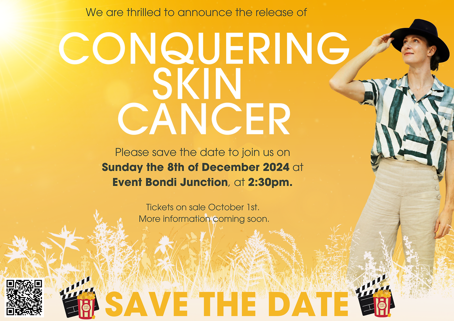 Join Us for the Premiere of: Conquering Skin Cancer 🌟