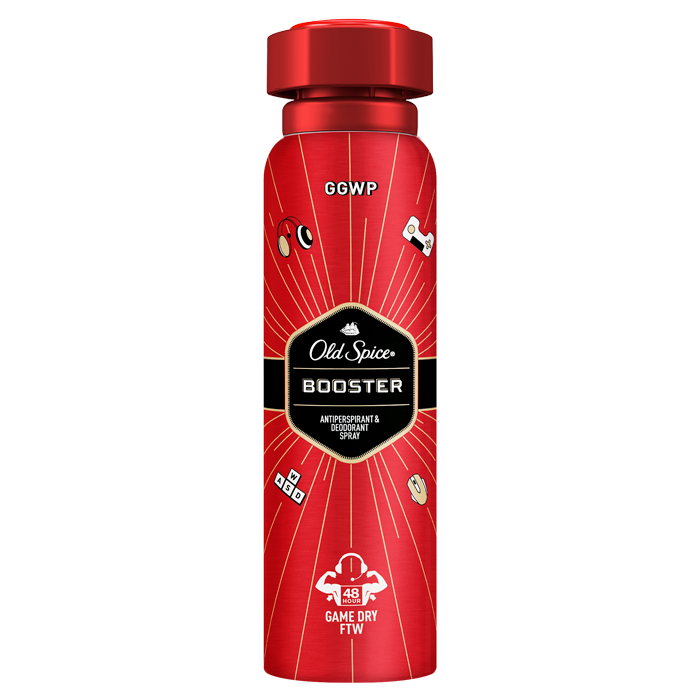 Old Spice Booster Antiperspirant A Deodorant Ve Spreji Pro Muže