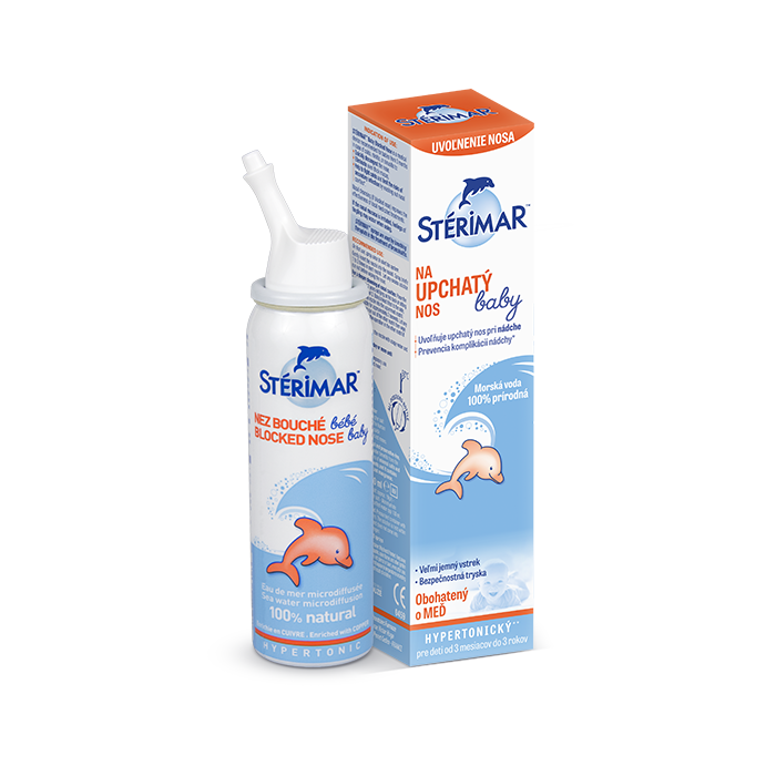 STÉRIMAR™ Baby Na ucpaný nos, 50 ml / STÉRIMAR™ Baby Na upchatý nos, 50 ml 