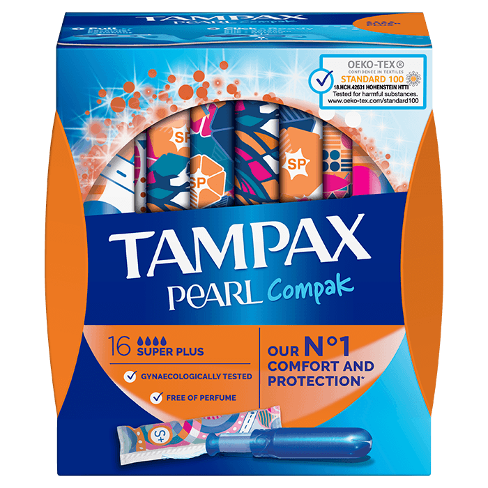 Tampony Tampax Compak Pearl Super 