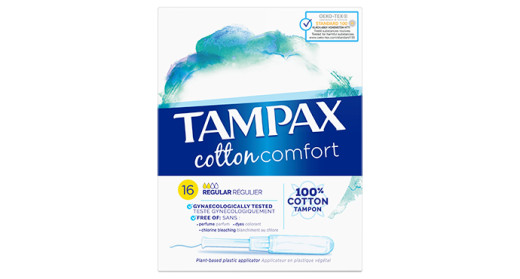 Tampax Cotton Protection