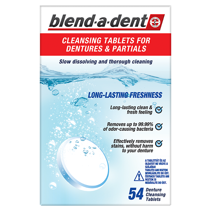 Čisticí tablety Blend-a-dent 