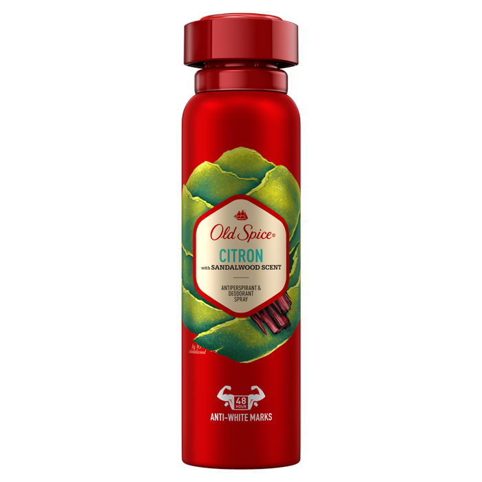 Old Spice Citron Antiperspirant A Deodorant Ve Spreji Pro Muže