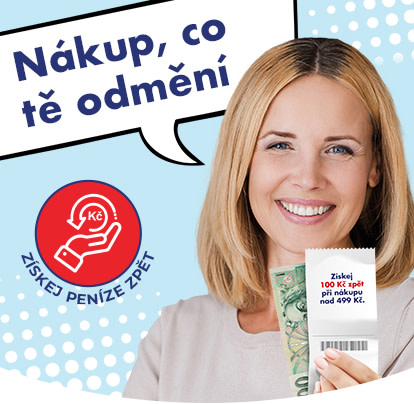 Nakupte výrobky svých oblíbených značek a získejte peníze zpět!