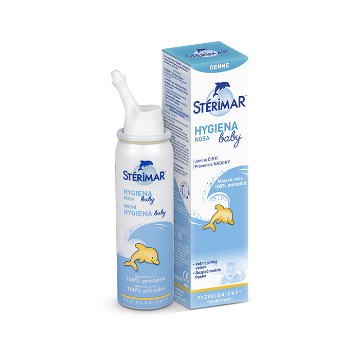 STÉRIMAR™ Baby Nosní hygiena, 50/100 ml / STÉRIMAR™ Baby Hygiena nosa, 50/100 ml