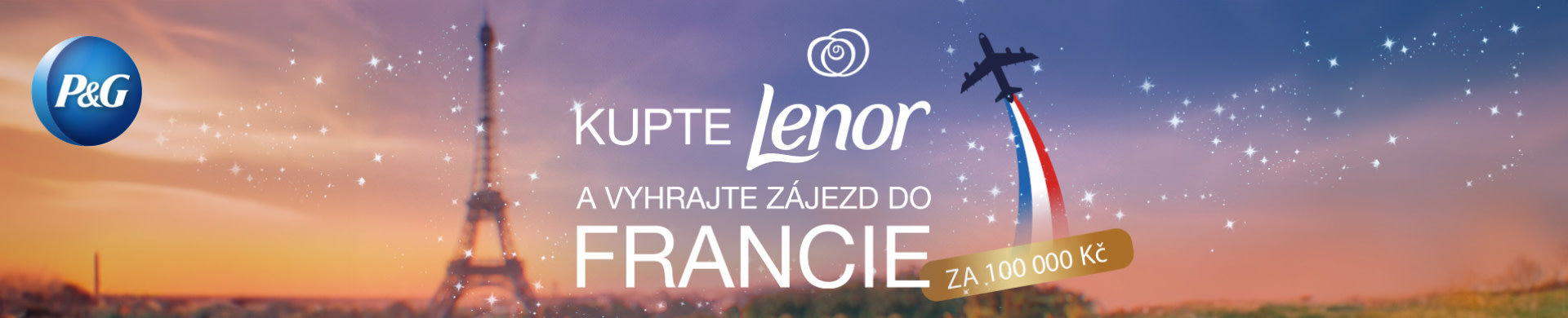 Kupte Lenor a vyhrajte zájezd do Francie!