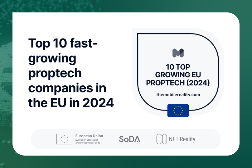 Discover the top 10 fast-growing proptech companies in the EU for 2024. Stay ahead of the curve and explore the innovative trends shaping the real estate.