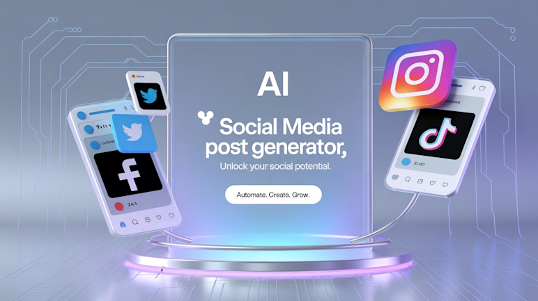 Generate engaging social media posts effortlessly with our AI Automation tool. Try our AI Social Media Post Generator for free today!