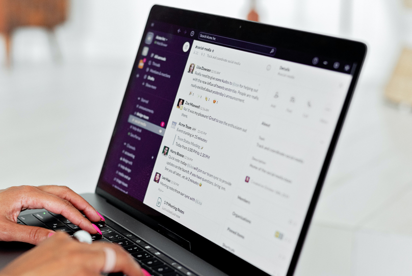 Slack best communication app for remote team