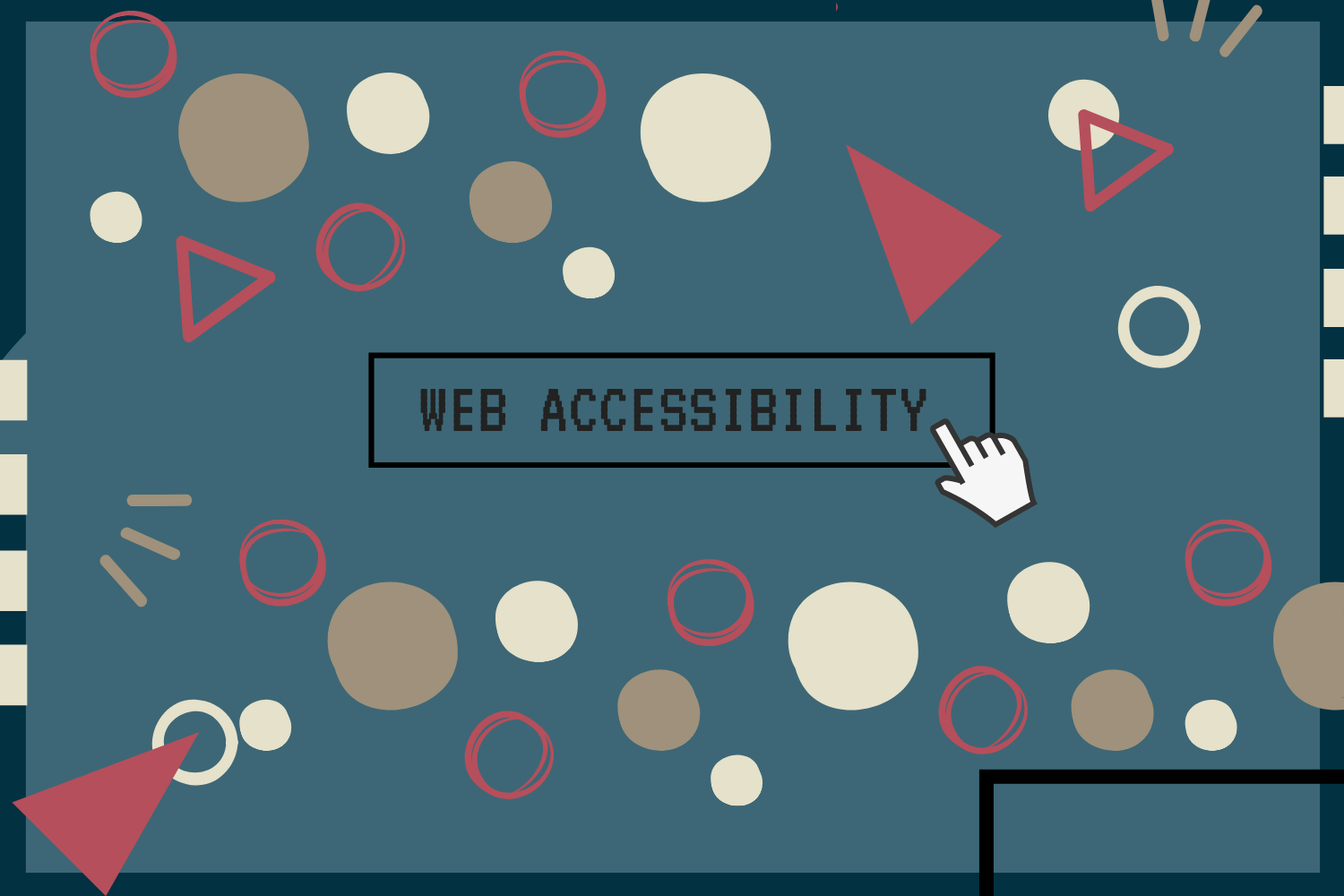 hero image of blog post - Web Accessibility in React