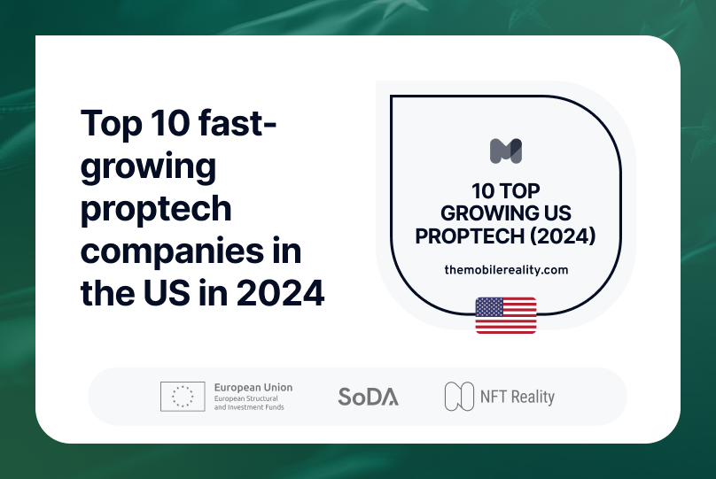 Discover the top 10 fast-growing proptech companies in the US for 2024. Stay ahead of the curve and explore the innovative trends shaping the real estate.