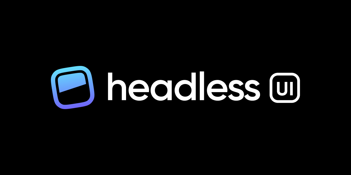 headless ui react component library