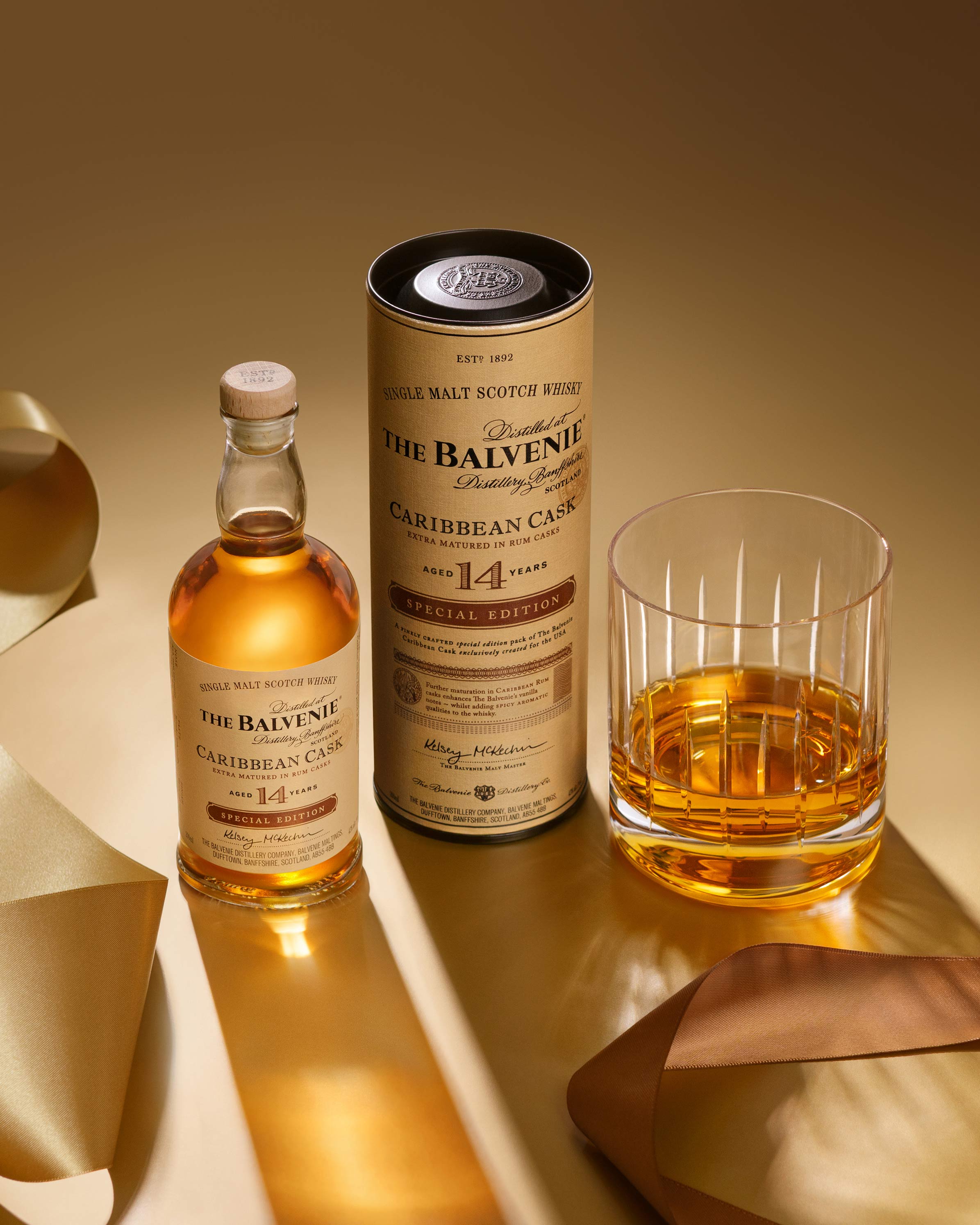 The Balvenie Caribbean Cask 14 200ml - Scotch Whisky