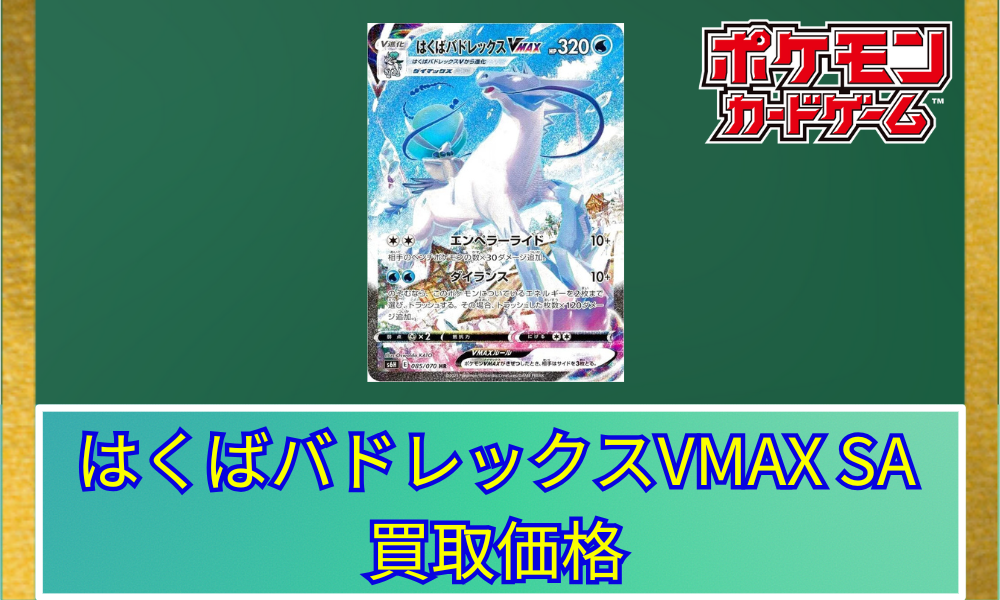 PSA10鑑定済〕はくばバドレックスVMAX【HR】{084/070}