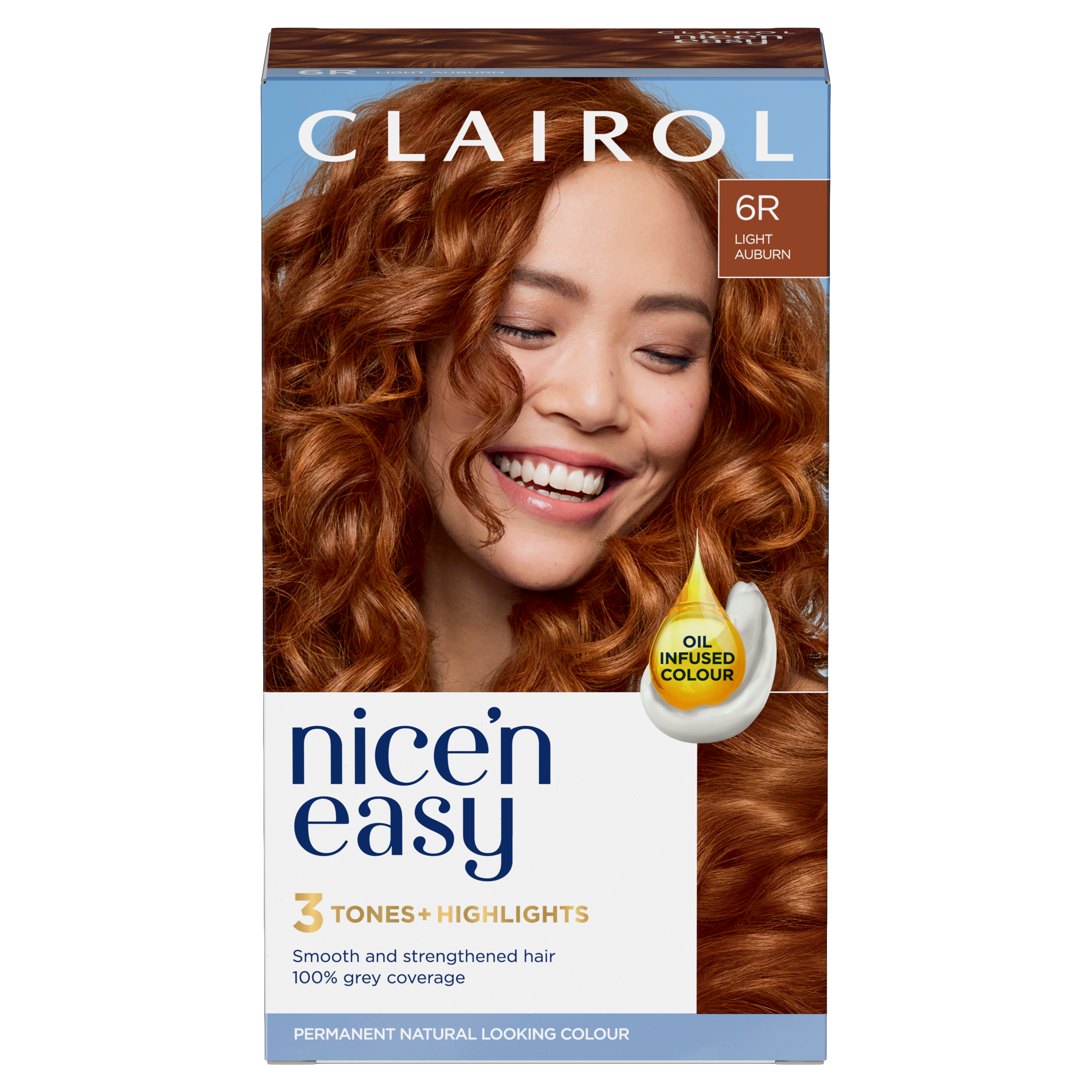 (2) CLAIROL NATURAL INSTINCTS 7GR LIGHT GOLDEN good RED HTF