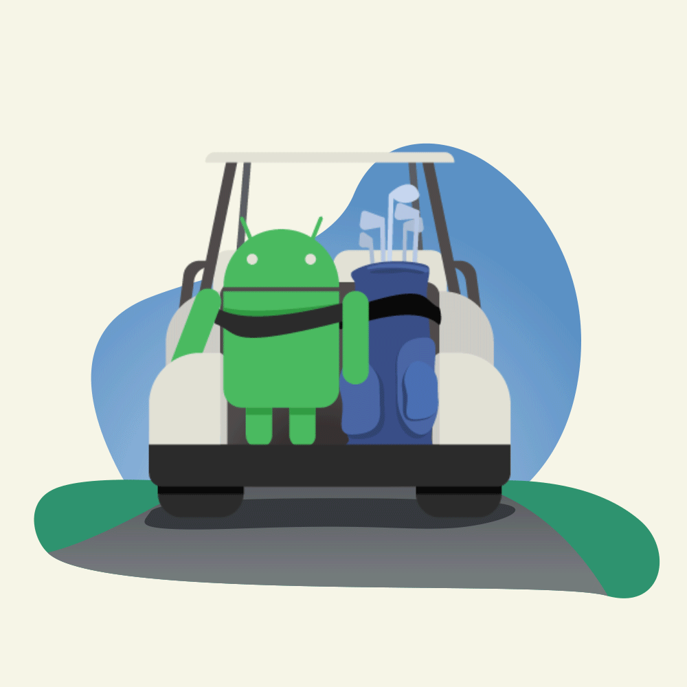 ParPoints Android Golf Cart