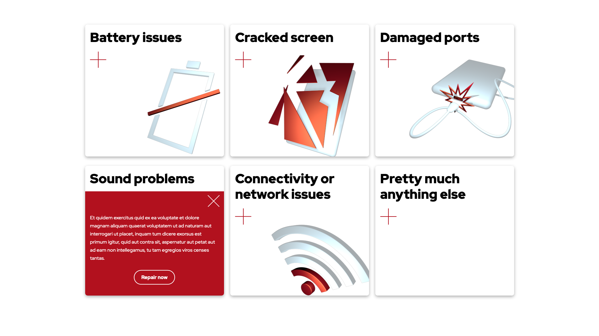 iResQ website repair cards