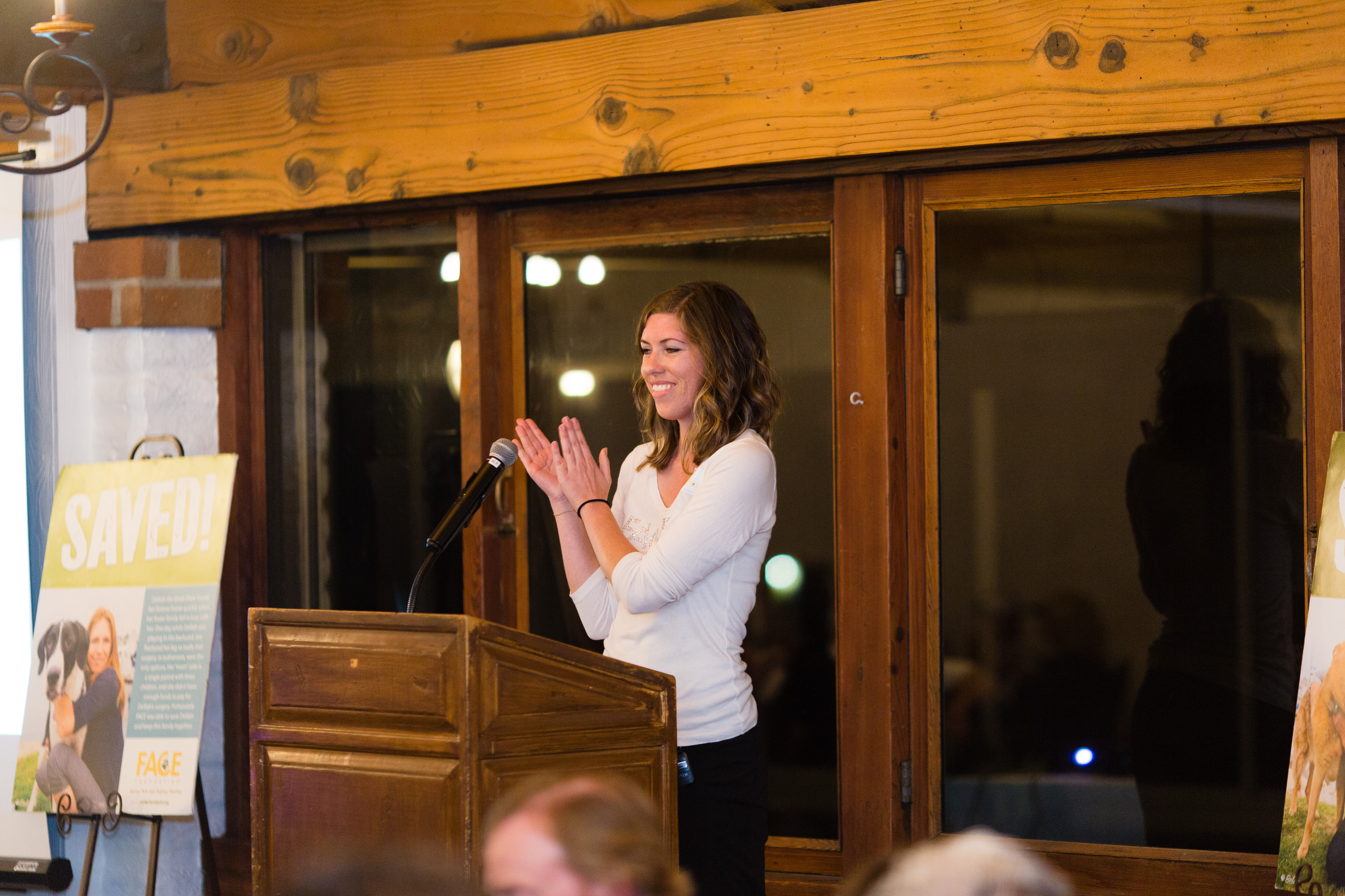 [Blog post] Brooke at fundraiser