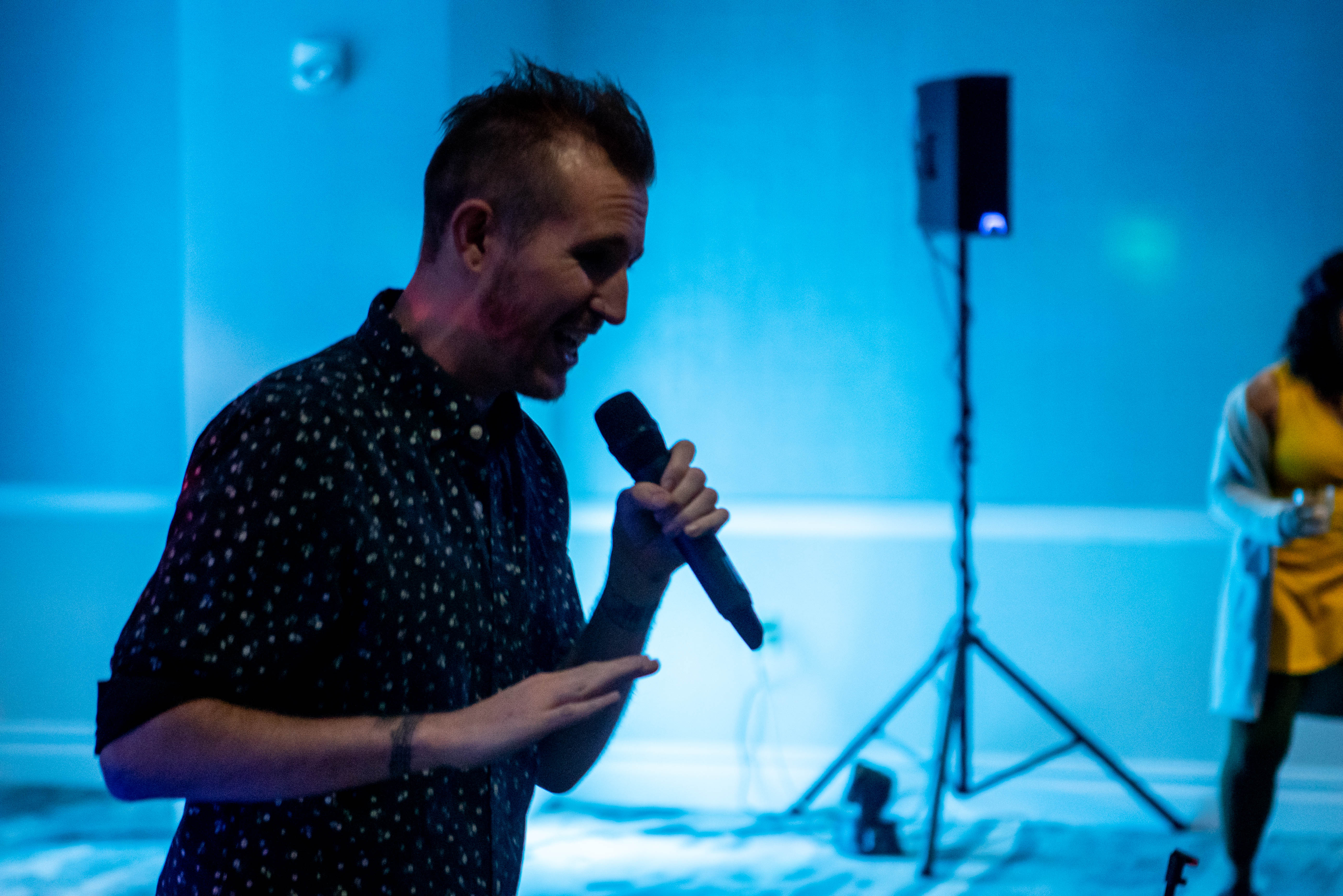 [Blog] Michael singing karaoke at AVA 2023