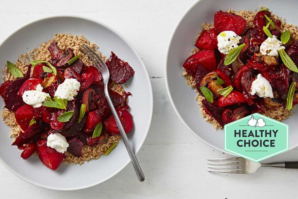 healthy choice menu, braised veg CW32