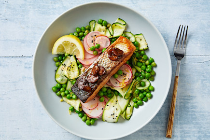 Reduced Carb Sesame Salmon