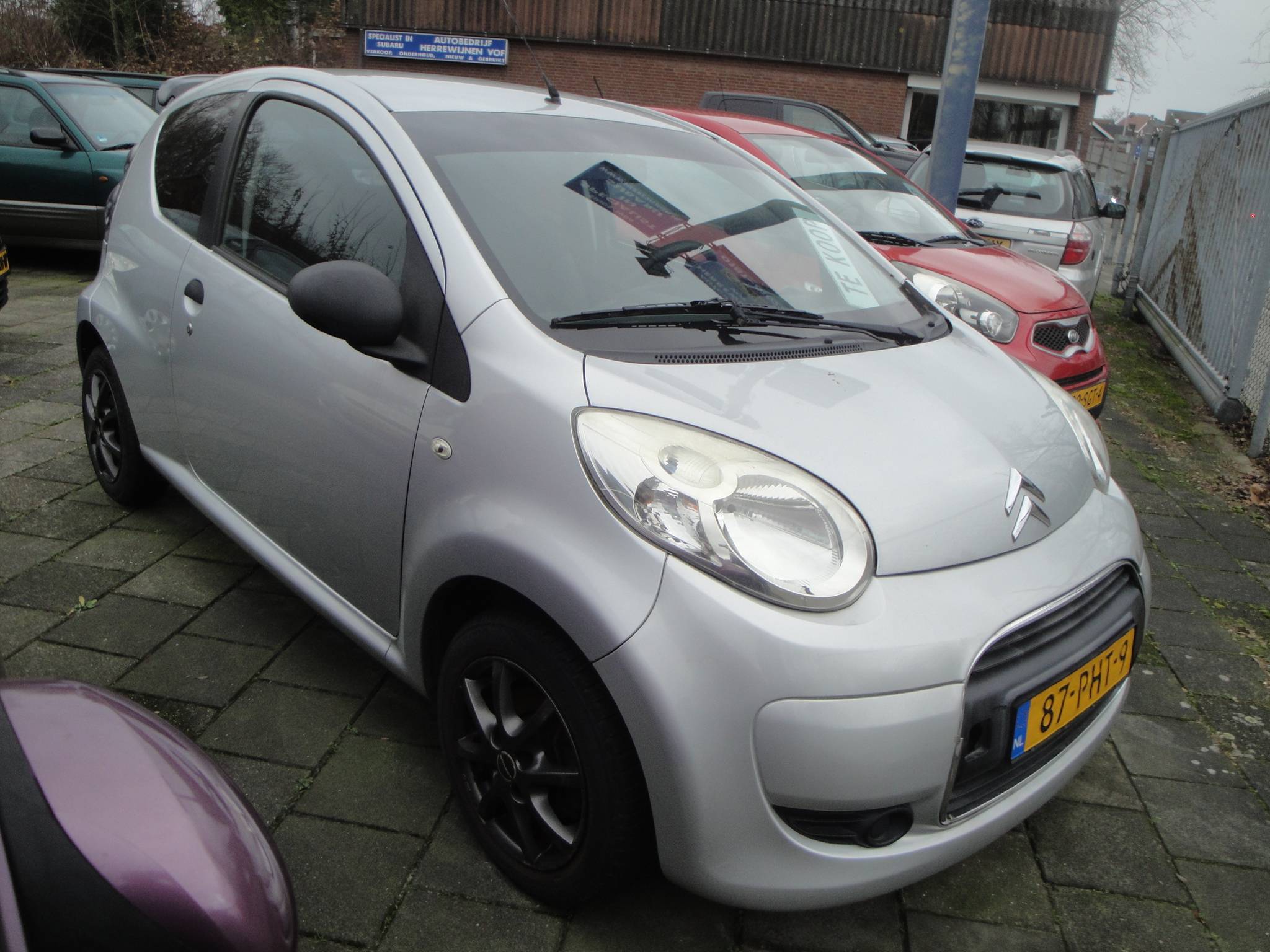 Citroên C1 1.0 3-Drs met o.a. Audio, Airco, CPV, El.ramen, LM-velgen & A-spoiler.