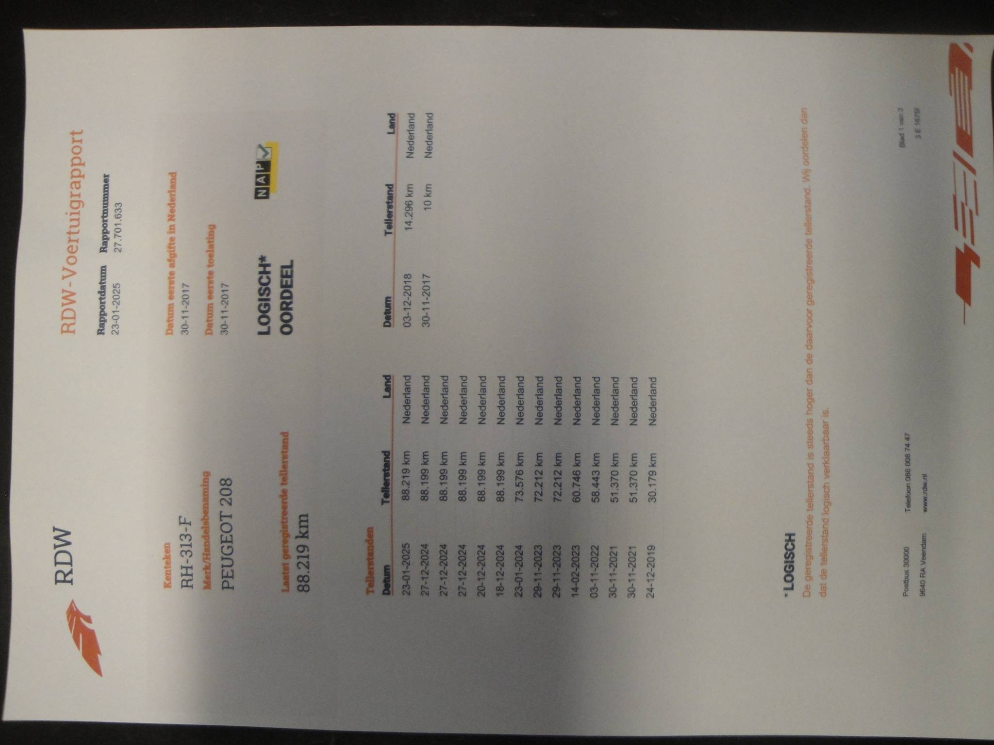 Peugeot 208 1.2 PureTech (1eEig.) Blue Lion 5-Drs. met o.a. Airco, Audio, Cr.Control, Nav. én nw. D.riem!! - Thumbnail 17