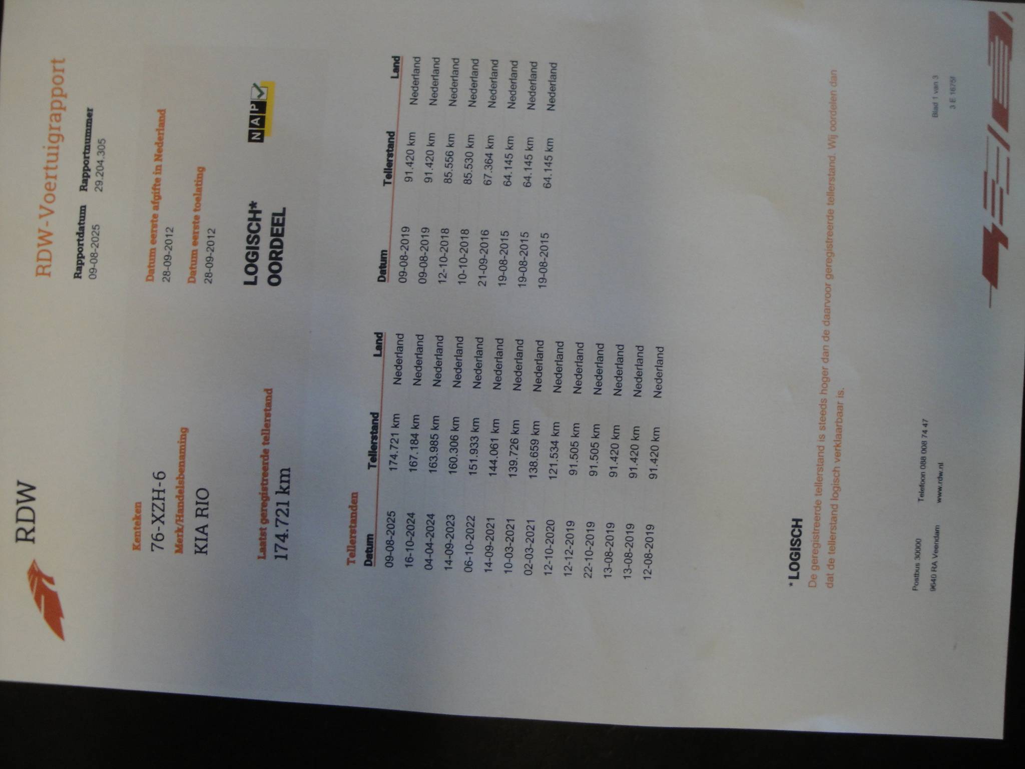 Kia Rio 1.2 5-Drs. met o.a. Audio, Airco en Cr.Control. - Thumbnail 16