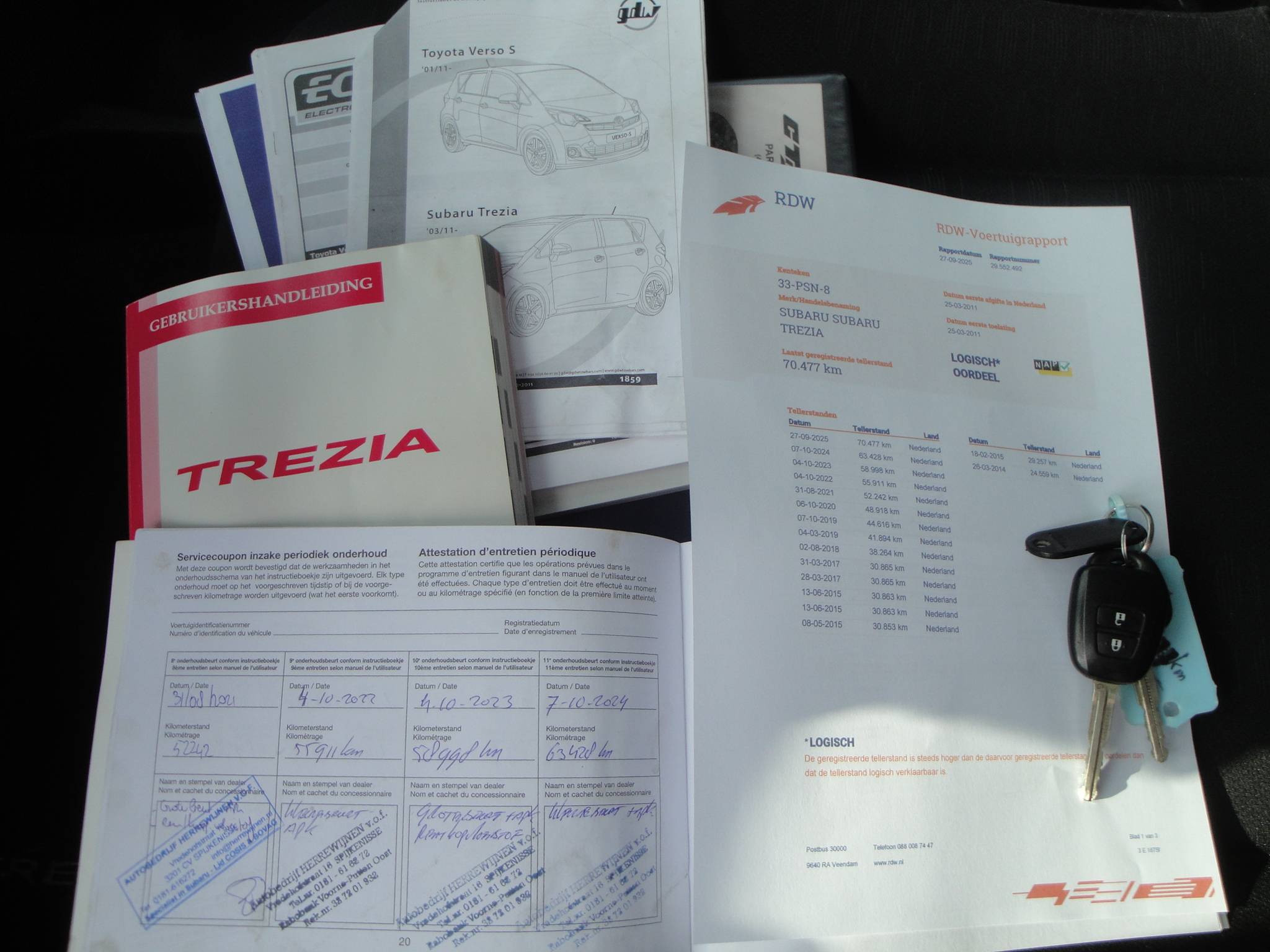 Subaru Trezia 1.3 Comfort (70.500KM) 5-Drs. met o.a. Trekh. & Park.sensoren A. - Thumbnail 12