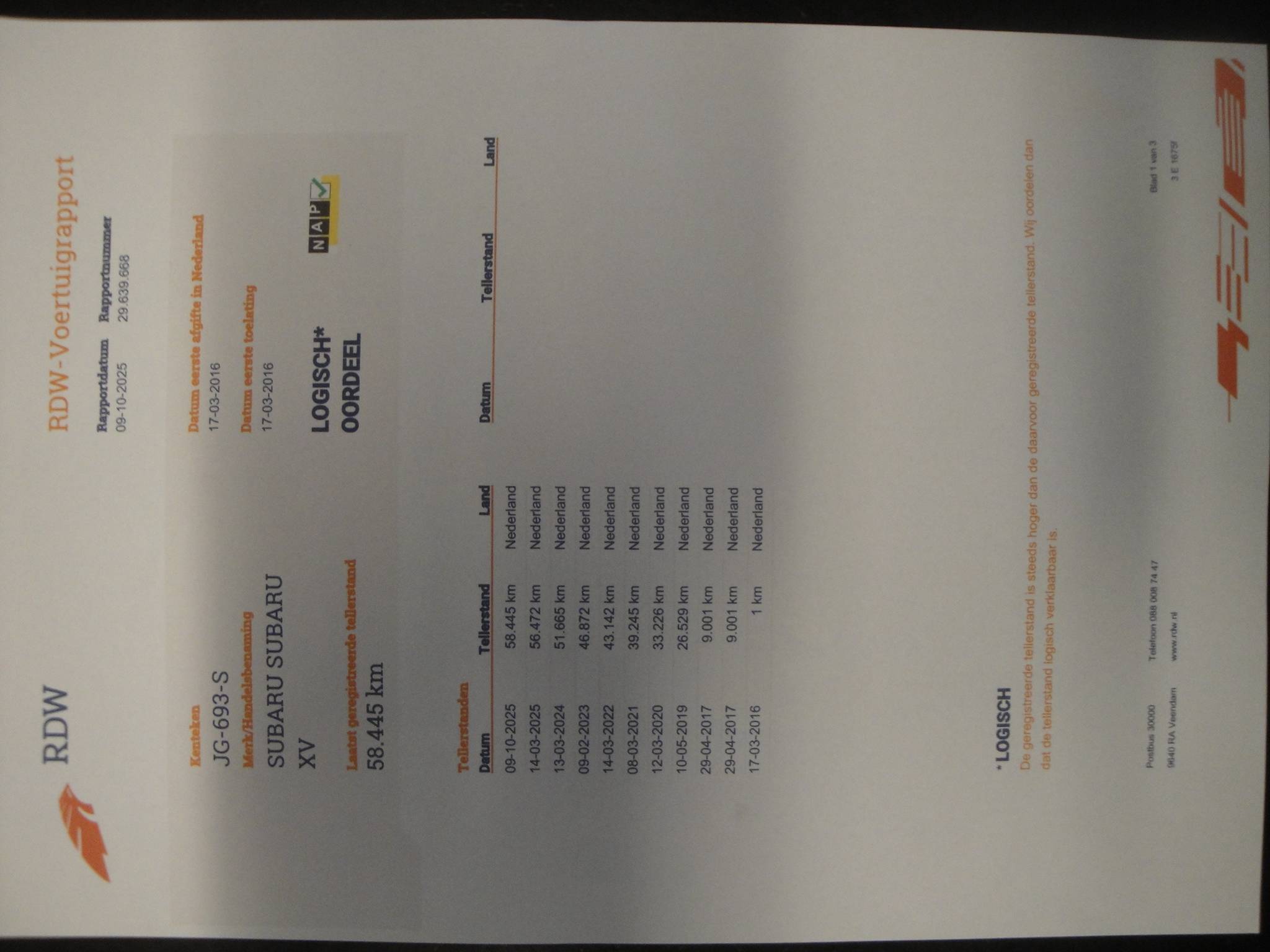 Subaru XV 2.0 Comfort CVT AWD met Airco/Cl.- en Cruise-Control, LM-velgen, Trekh., etc - Thumbnail 15