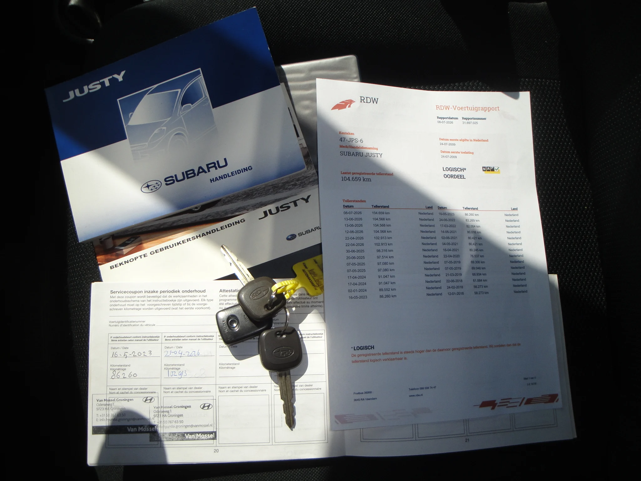 Subaru Justy 1.0 Comfort 5-Drs. o.a. Airco, Audio, CPV & afst.bed., P.sens.A. en 4.Seizoenen-banden. - Thumbnail 14