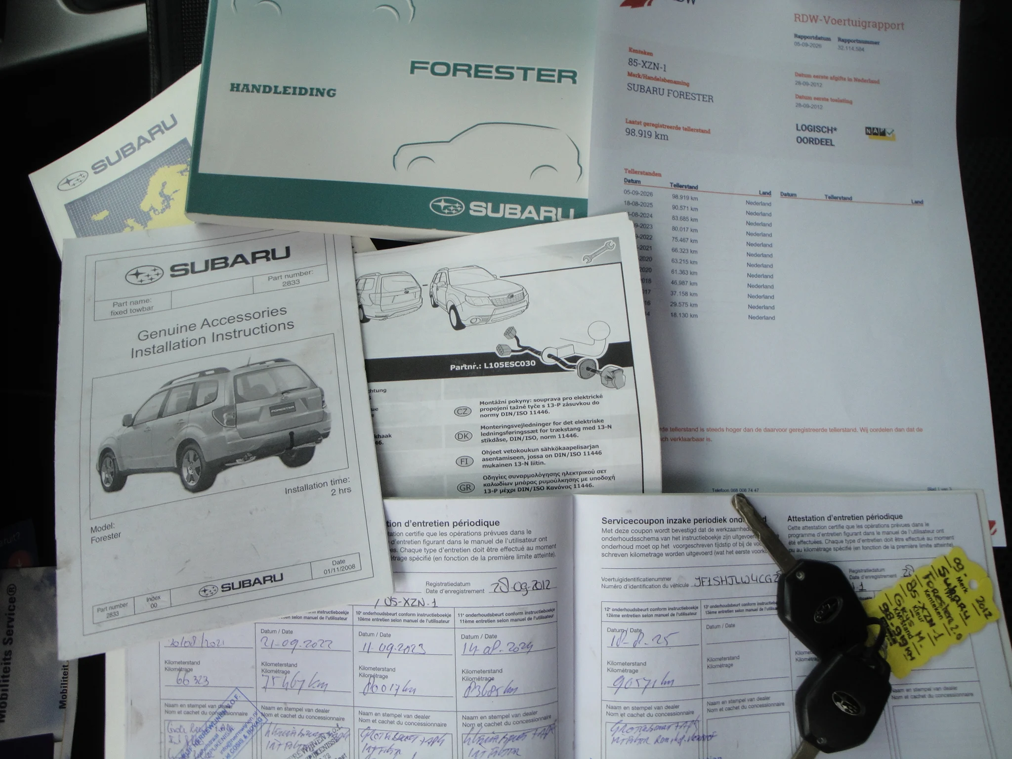 Subaru Forester (VERKOCHT) 2.0 Intro AWD 5-Drs. (1eEig./09-2012/<99.000KM) met 17"LM-velgen, Trekhaak, etc. - Thumbnail 22