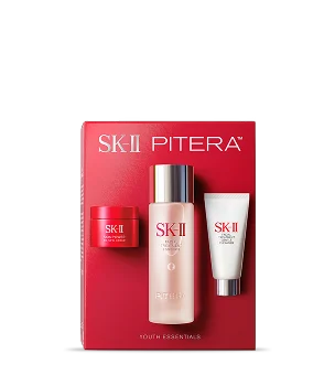 PITERA™ Power Kit: Facial Treatment Essence 75ML Facial Treatment Cleanser 20g Skinpower Re-New Cream 15g