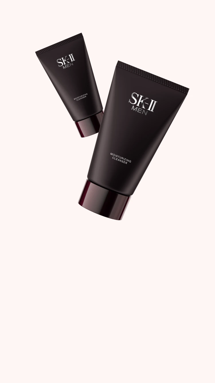 SK-II Men Moisturizing Cleanser - a face wash for men and men's refreshing cleanser packed with PITERA™