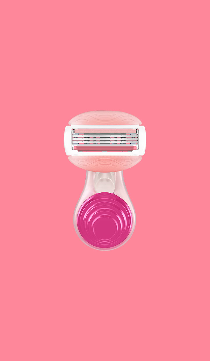 Women's Comfortglide 3 Blade White Tea Mini Razor | Venus CA
