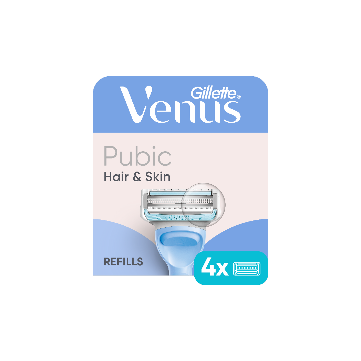 VIP VENUS in Paradise ファイナルアンカットシート Pubic Hair & Skin Razor Refills for Women | Venus US