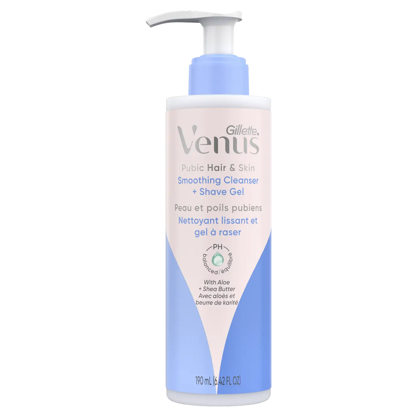 Gillette Venus Pubic Hair & Skin Smoothing Cleanser & Shave Gel