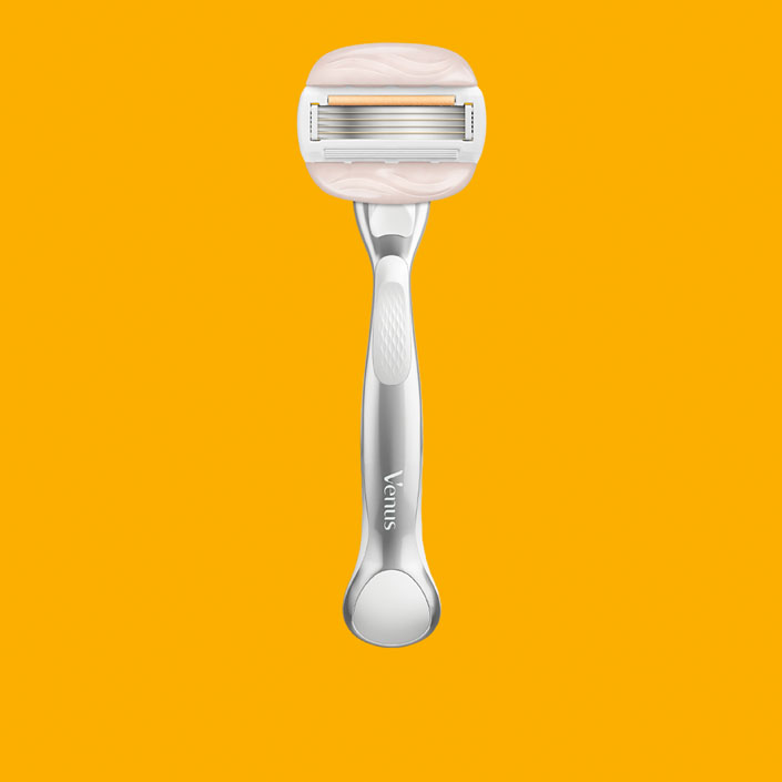 Venus MoistureGlide with Argan oil Refillable Razor with 5 blades