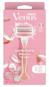 Pink refillable Gillette Venus razor in packaging